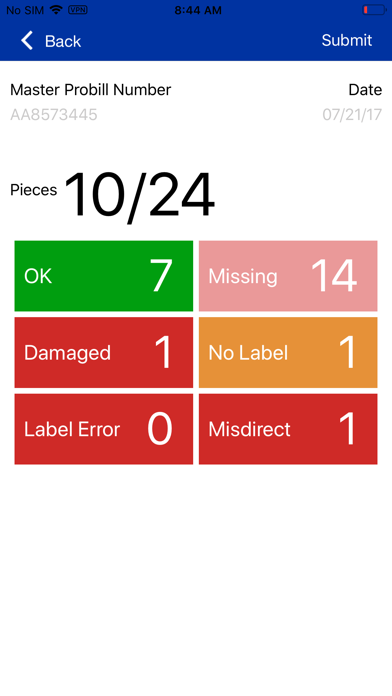 App screenshot