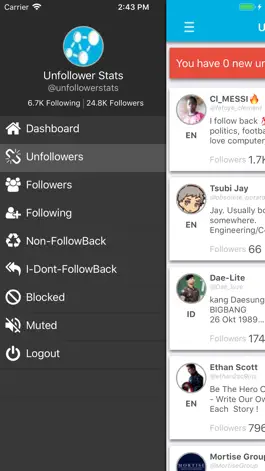 Game screenshot Unfollower Stats hack
