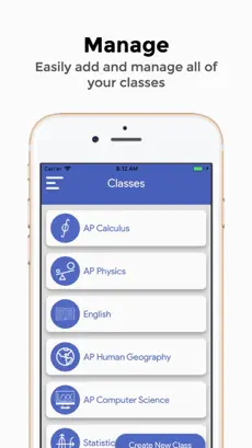 Screenshot 4 Student Homework Organizer iphone