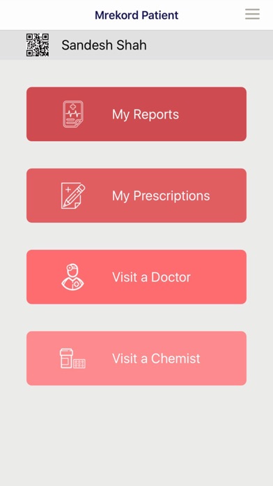 Mrekord Patient Screenshot