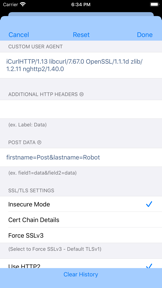 iCurlHTTP screenshot