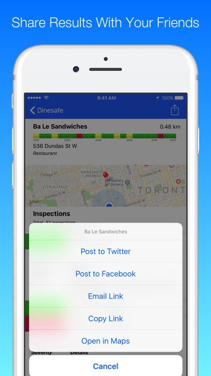 Dinesafe Toronto screenshot-4