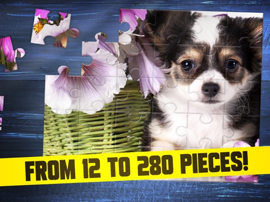 Screenshot #5 pour Cute Dogs Puppy Jigsaw Puzzle