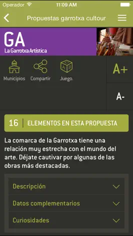 Game screenshot Garrotxa Cultour apk