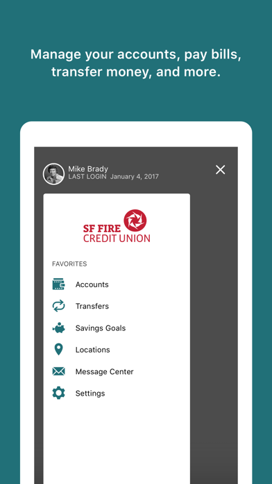 How to cancel & delete SF Fire CU Mobile Banking from iphone & ipad 3