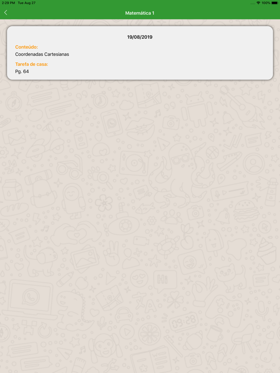 Escola Internacional Mobile iPad screenshot