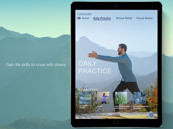 M.T.O. Tamarkoz Meditation iPad screenshot 5 - Health & Fitness app
