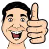 Thumbs Up Cartoon Emojis Positive Reviews, comments