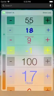 count widget iphone screenshot 3