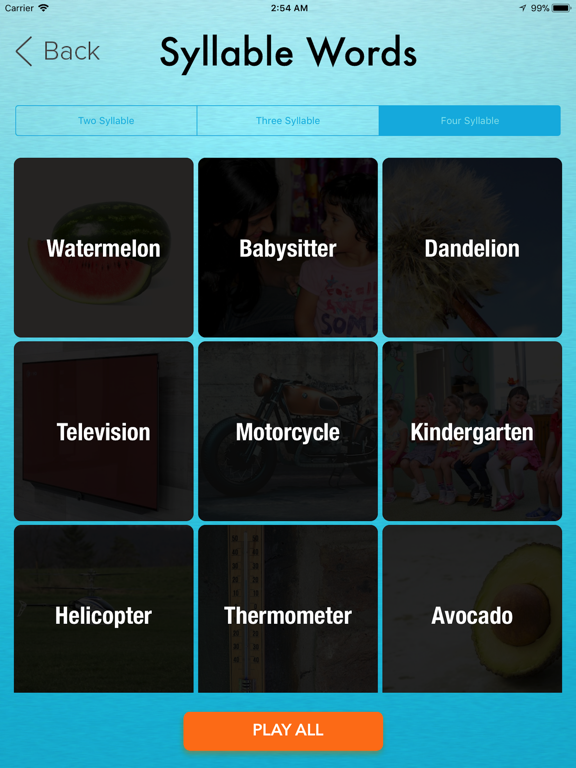 Screenshot #5 pour M.B.C.T. Syllable Drilling