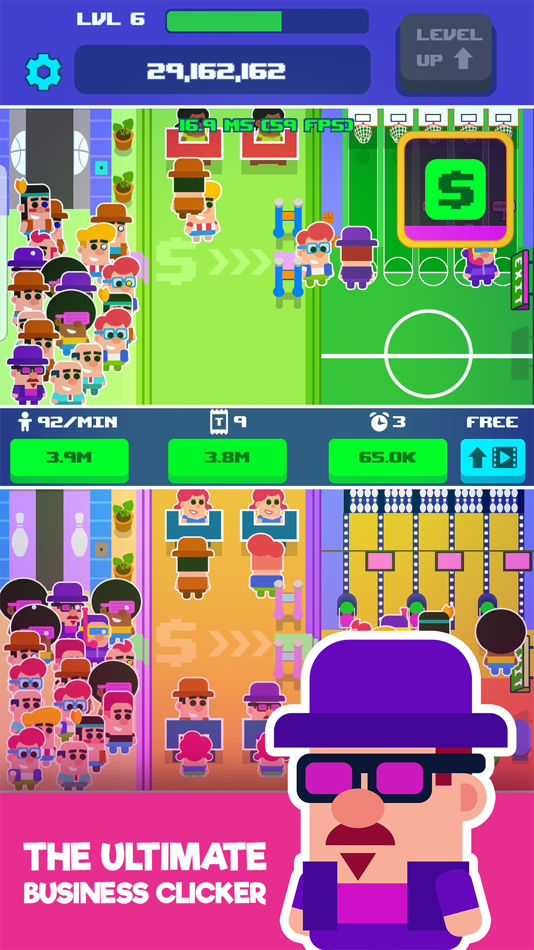 #3. Joy Center Tycoon (iOS) 由: Rhino Games LLC