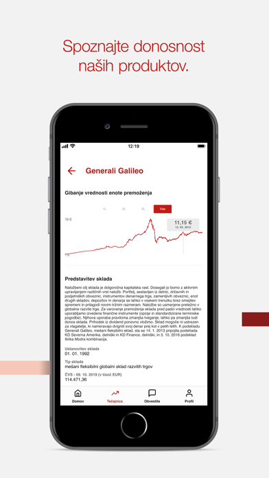 Generali Investments Slovenija Screenshot