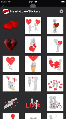 Game screenshot Valentines Emoji apk