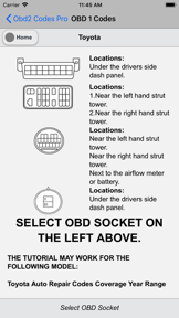 Obd2 Codes List screenshot