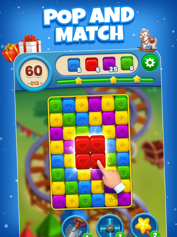 Screenshot #4 pour Toy Brick Crush！Blast Cubes