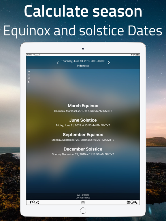 Luminos Map: Twilight Nav Tool iPad screenshot 7 - Navigation app