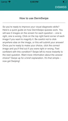 Game screenshot DermSwipe apk