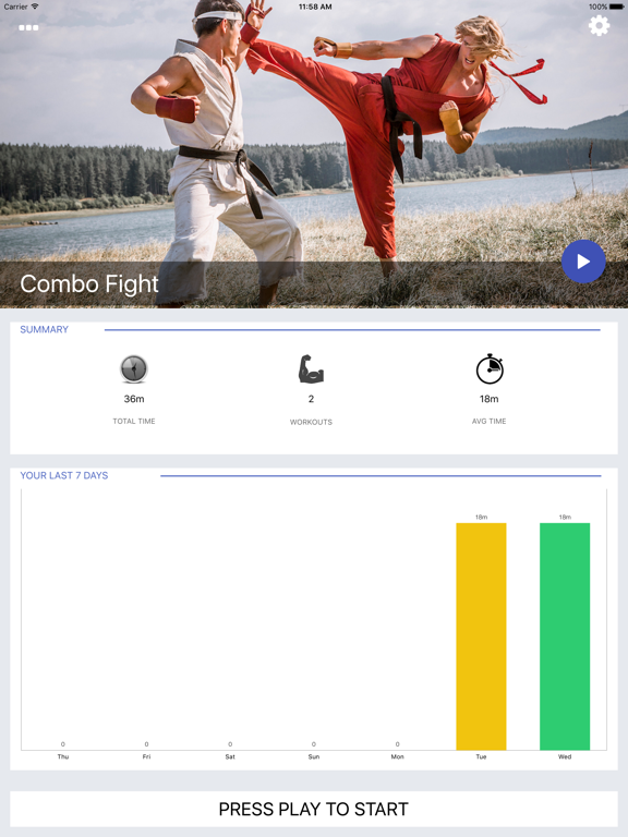 Screenshot #4 pour Karate Combo Fighting Workout