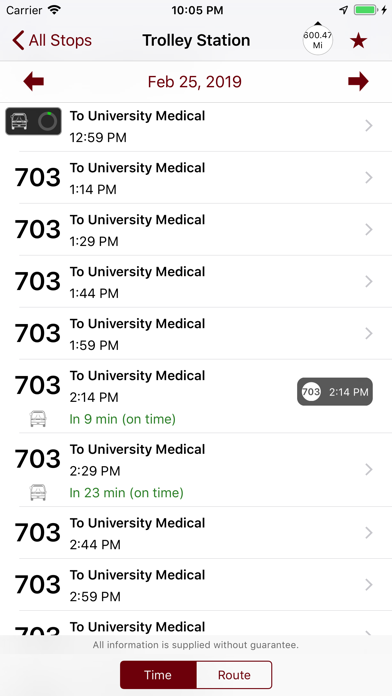 UTA BusTrack screenshot 3