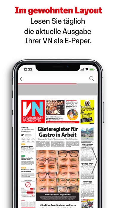 VN - Vorarlberger Nachrichten Screenshot