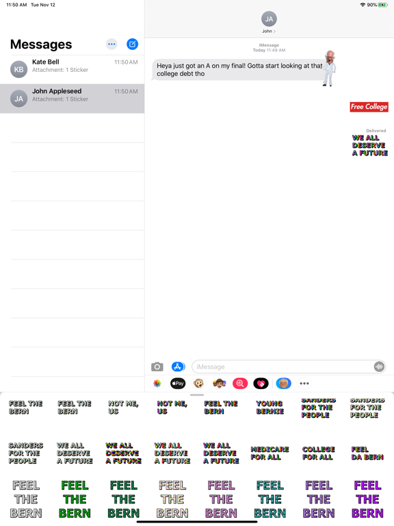 Screenshot #6 pour Bernie Sanders & Berniemoji