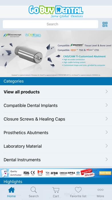 GoBuyDental Screenshot