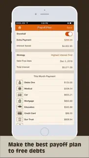 debts monitor iphone screenshot 3