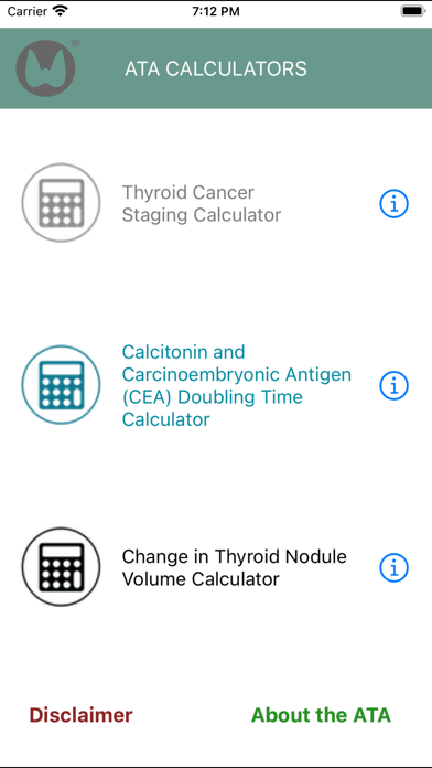 ATA Calculator Screenshot