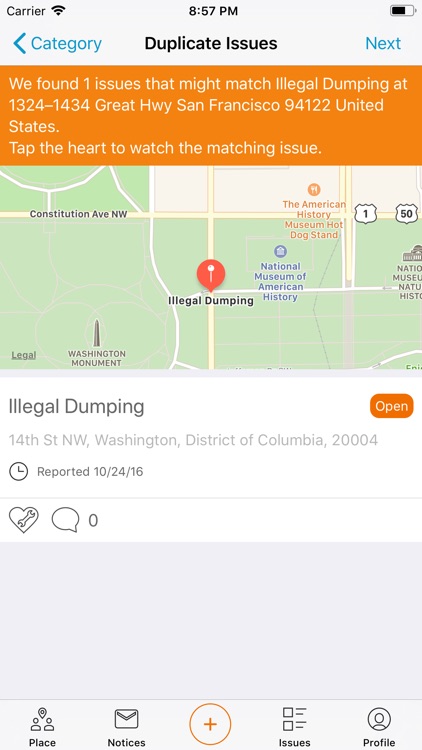 Washington DC 311 screenshot-4