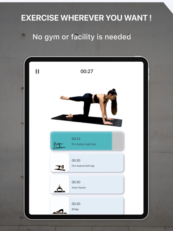 MG Fitness: your home workout screenshot 2