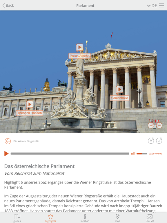 beyondarts Art & Culture Guide iPad screenshot 5 - Travel app
