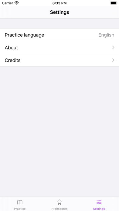 App screenshot