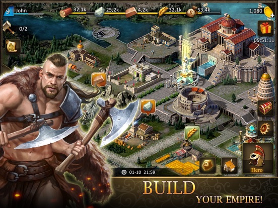 Age of Warring Empire iPad app afbeelding 2