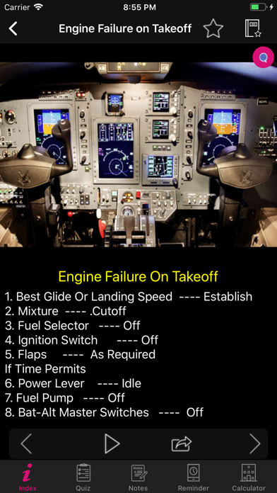 Cirrus SR22 G3 Turbo Checklist screenshot 4