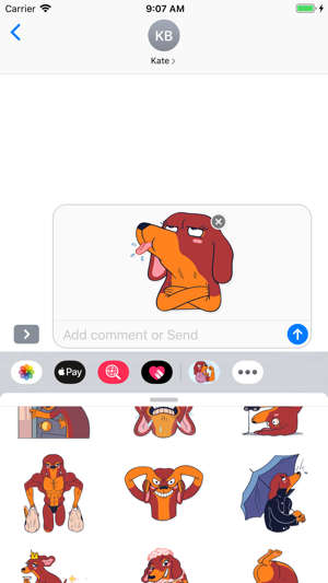 Dachshund Stickers(圖5)-速報App