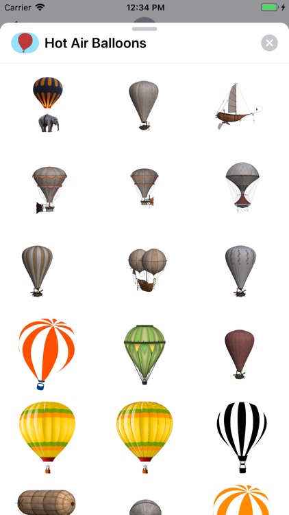 Lotsa Hot Air Balloons