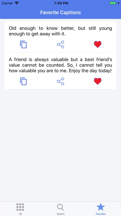 Photo Captions: Social media