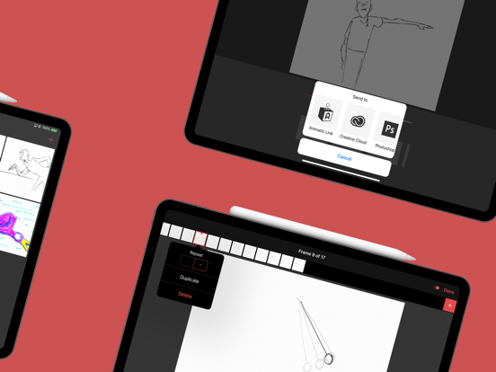 Animatic iPad app afbeelding 2