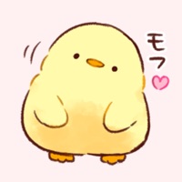 Soft and cute chick app icon - Stickers app for iPhone