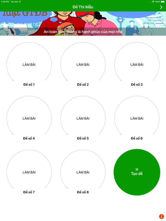 Hướng dẫn ôn thi GPLX hạng A1