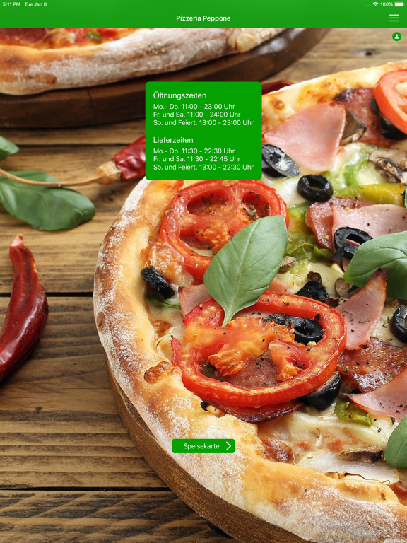 Screenshot #4 pour Pizzeria Peppone Herne