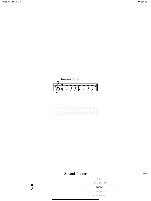 rythmic™ iPad screenshot 4 - Music app