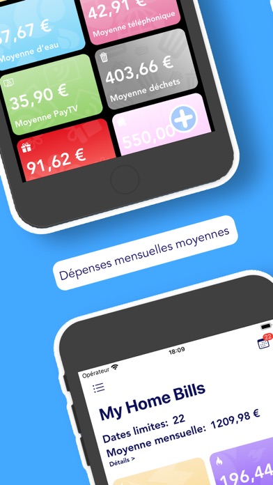 Screenshot #1 pour My Home Bills - Comptabilité