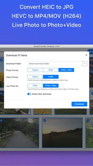 Simple Transfer - Photo+Video screenshot 5