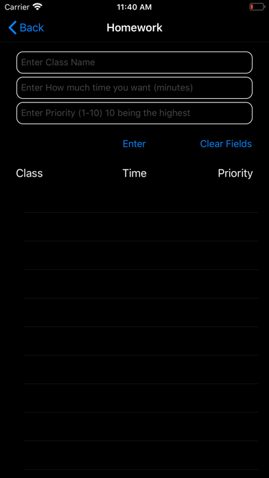 Smart Scheduler - Student iPhone screenshot 4 - Productivity app