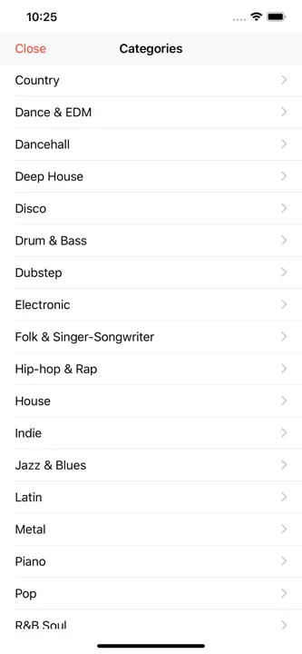 Player GR Music Streamer iPlay: Screenshot 2 von 4