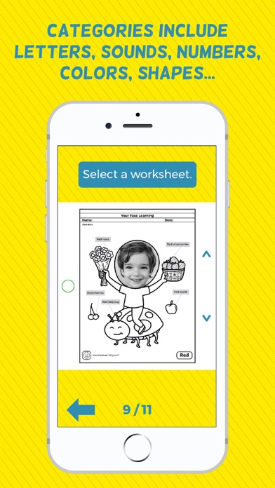 Your Face Learning iPhone screenshot 6 - Education app