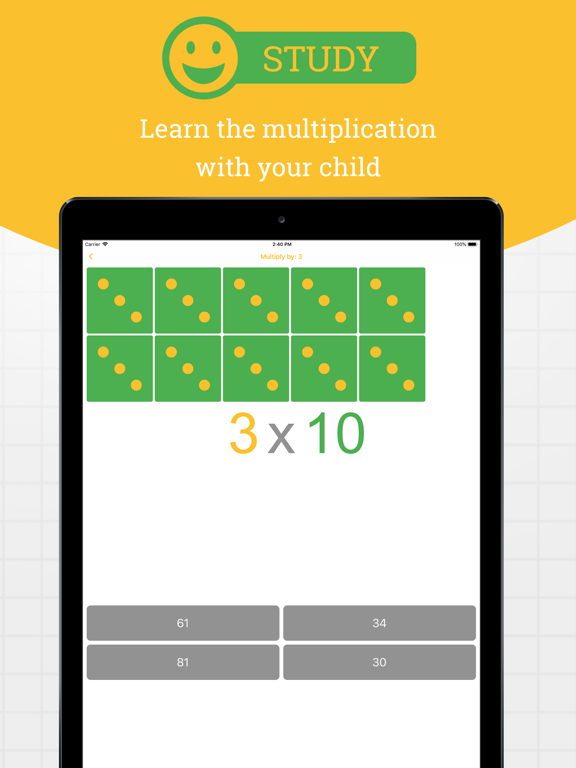 Screenshot #6 pour Math learning - Times Tables
