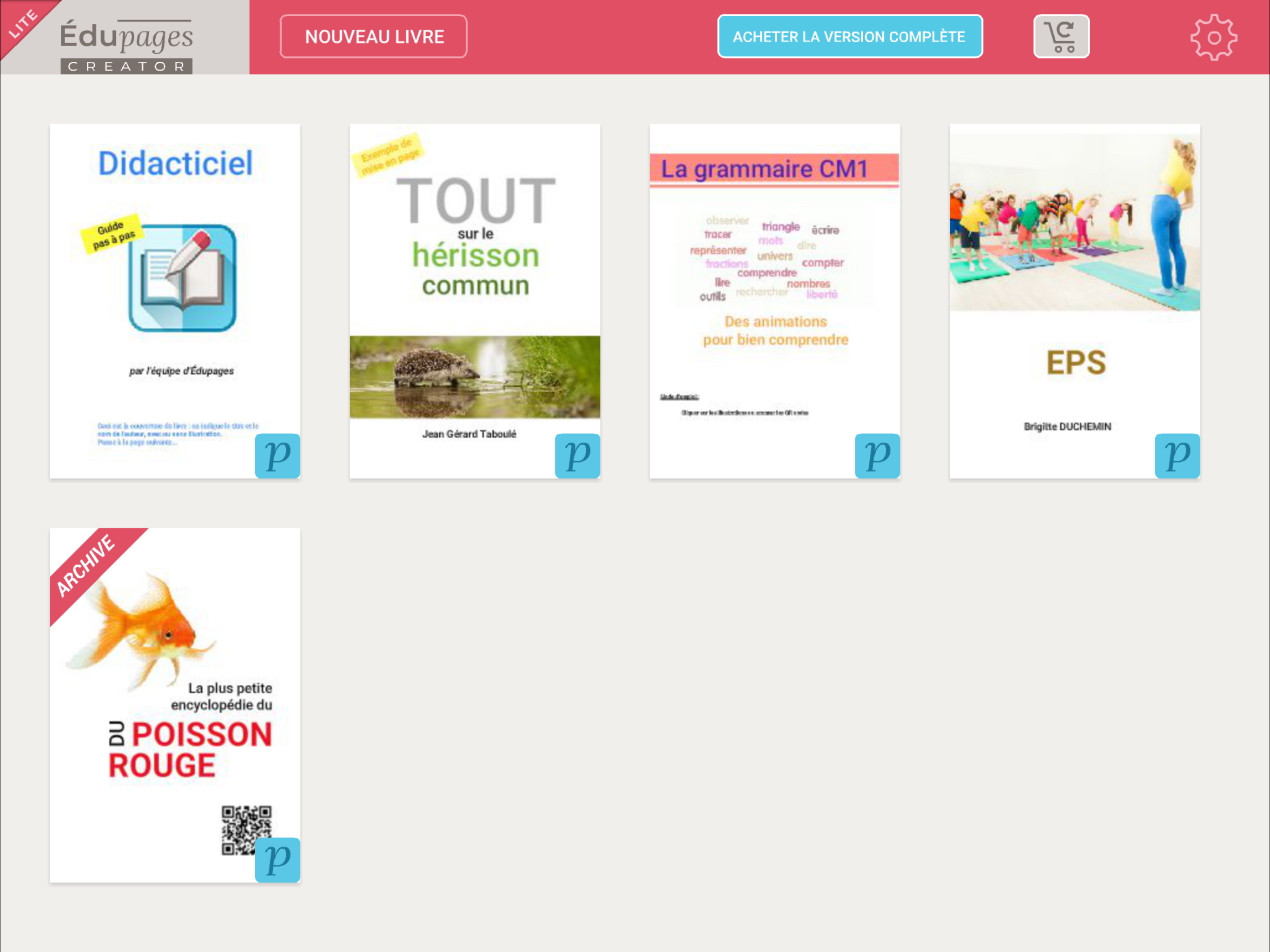 Edupages Creator Lite screenshot 3