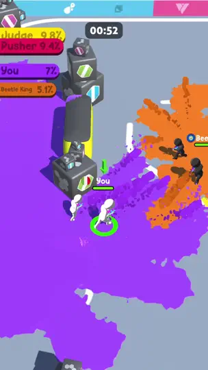 Capture d'écran de Paint Brawl sur iPhone 2